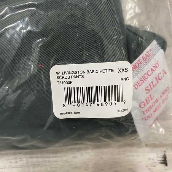Wear Figs Bonsai Livingston Scrub Pants XXS petite - Picture 2 of 6